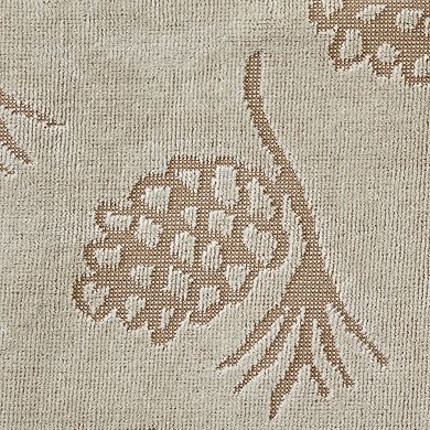 SKL Home Pinecone Jacquard Bath Towel