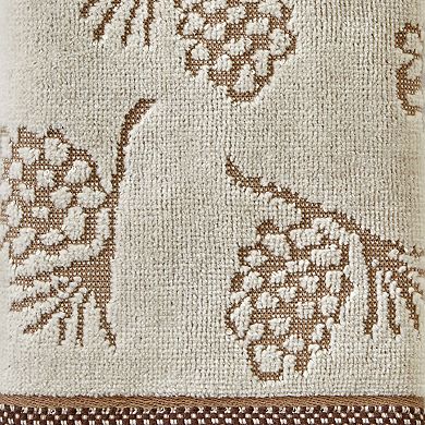 SKL Home Pinecone Jacquard Hand Towel Set