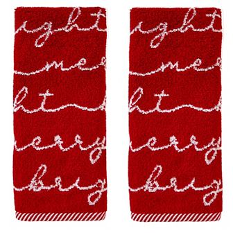 SKL Home Merry and Bright Jac Hand Towel