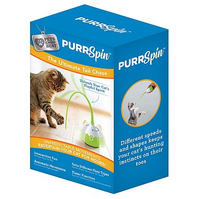 Pet Know Best PurrSpin Pet Toy