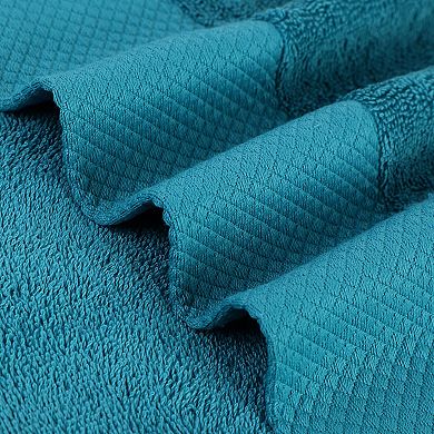 100% Cotton Hand Towels 2 Pack Thick Face Towel Set Design, Highly Absorbent Hand Towel For Bathroom