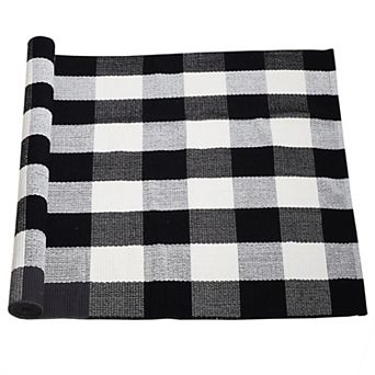 Cotton Classic Pattern High Density Woven Floor Mats , 59" X 35"