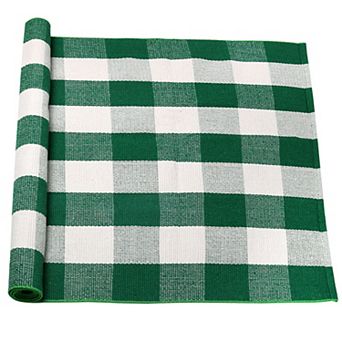 Cotton Classic Pattern High Density Woven Floor Mats , 59" X 35"