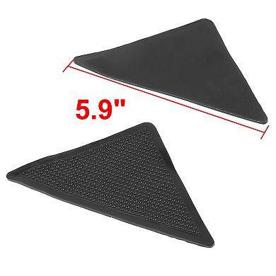 8pcs Household Non-slip Rug Pad, 5.9" X 3" X 0.12"