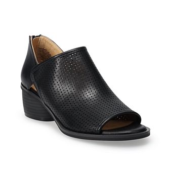 Croft & Barrow® Mariko Women's Peep Toe Bootie Ankle Boots