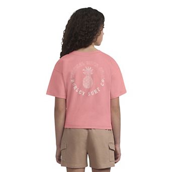 Girls 7-16 Hurley "Tropical Vibes Only" Boxy T-shirt