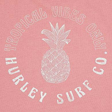 Girls 7-16 Hurley "Tropical Vibes Only" Boxy T-shirt