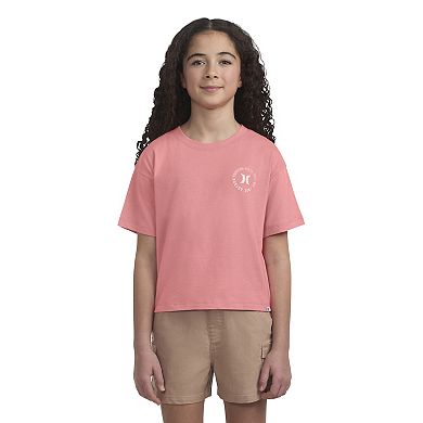 Girls 7-16 Hurley "Tropical Vibes Only" Boxy T-shirt