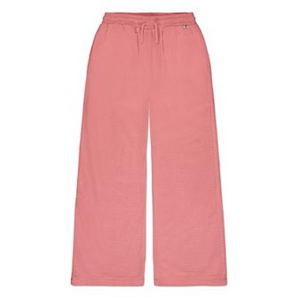 Girls 7-16 Hurley Solid Straight Leg Cotton Beach Pants