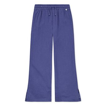 Girls 7-16 Hurley Solid Straight Leg Cotton Beach Pants