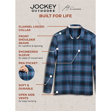 Jockey Outdoors™ by Luke Bryan Long Sleeve Flannel Shirt