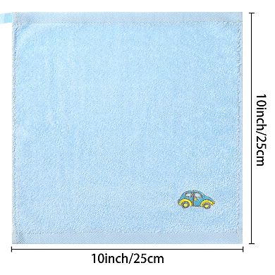 Cotton Lint Free Cleaning Cloth Rags Kitchen Towels for Dish Drying Washing 10" x 10" 12 Pack