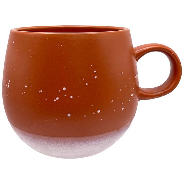 Madison Home Orange Speckled Mug - Orange