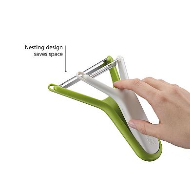 Joseph Joseph Nest Peelers Set of 2 - Multi-Purpose Kitchen Tools