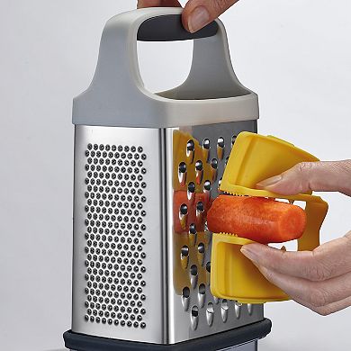 Joseph Joseph Multi-Grip Box Grater with Precision Food Holder