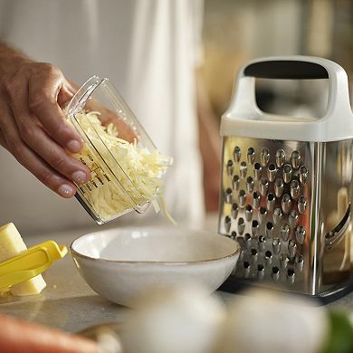 Joseph Joseph Multi-Grip Box Grater with Precision Food Holder