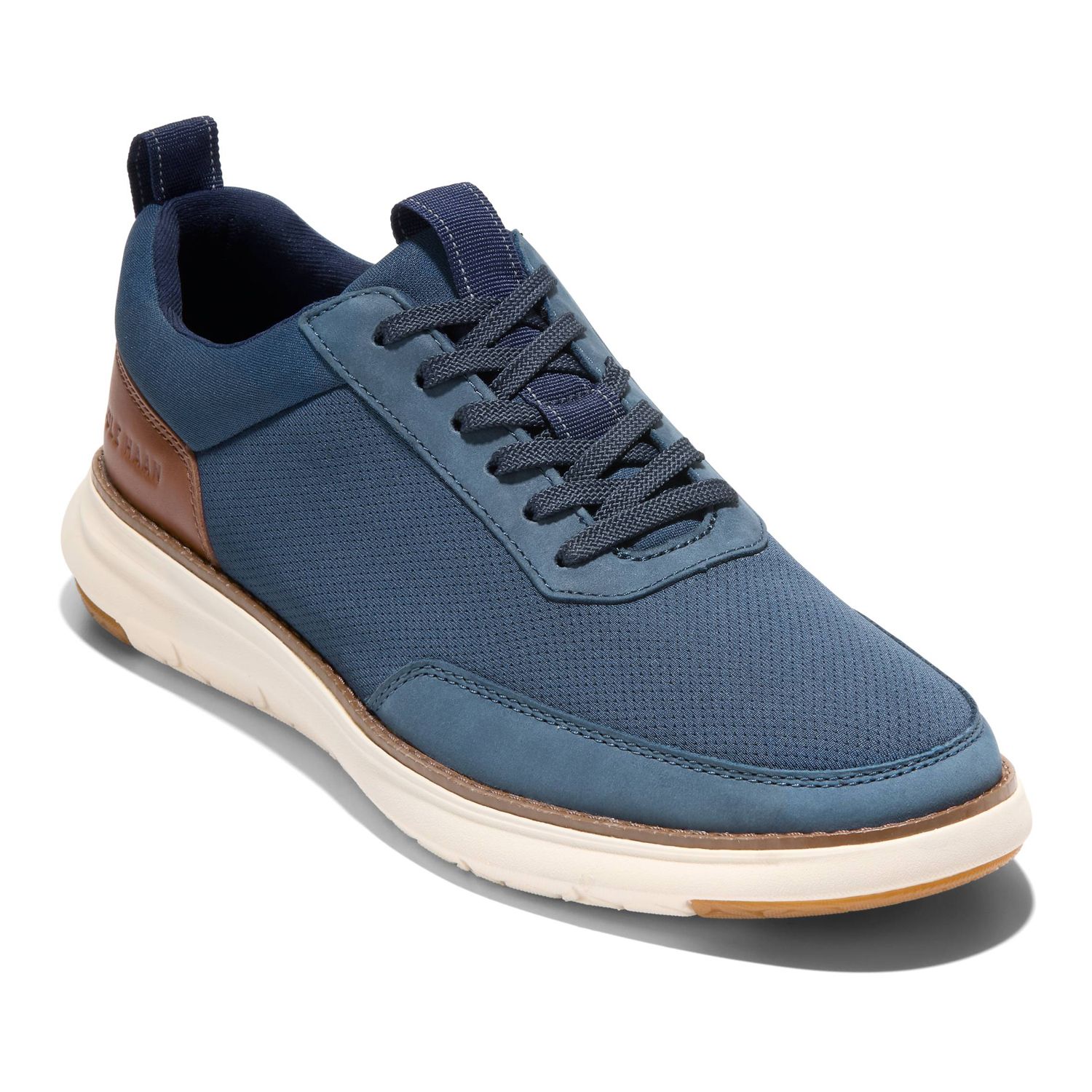 Cole Haan Stivali Chukka Uomo Grand Remix – Pelle Marrone Chiaro/Avorio – Suola FLOWERFOAM Reattiva – Taglia 46 EU