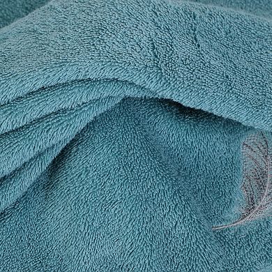 Cotton Hand Towels 2 Pack Embroidered Thick Face Towel, Hotel Spa Quality Hand Towel For Bathroom