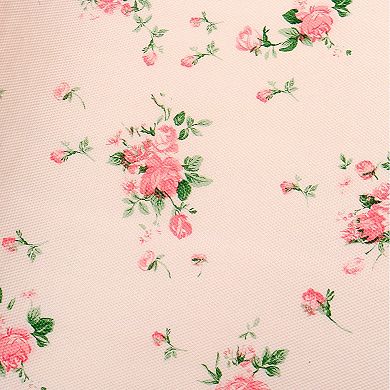 Household Kitchen Flower Pattern Non-slip Cupboard Paper Mat 11.8"x118"