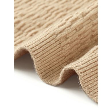 2 Piece Suit for Women's Stretch Sweater Short Jacket and Skirt Vintage Sets