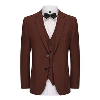 Men's 3 pc Classic Fit Performance Stretch Suit