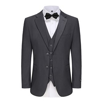 Men's 3 pc Classic Fit Performance Stretch Suit