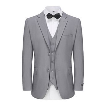 Men's 3 pc Classic Fit Performance Stretch Suit