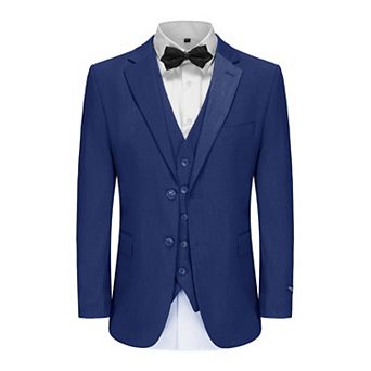 Men's 3 pc Classic Fit Performance Stretch Suit