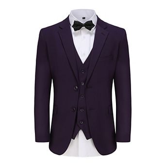 Men's 3 pc Classic Fit Performance Stretch Suit