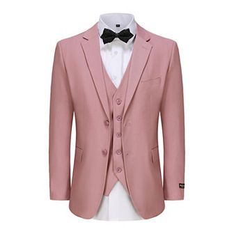 Men's 3 pc Classic Fit Performance Stretch Suit