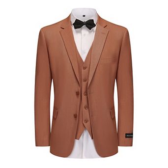 Men's 3 pc Classic Fit Performance Stretch Suit