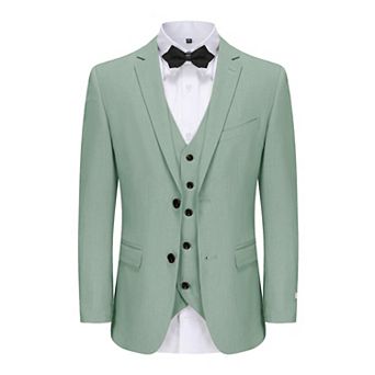 Men's 3 pc Classic Fit Performance Stretch Suit