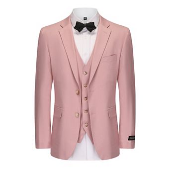 Men's 3 pc Classic Fit Performance Stretch Suit