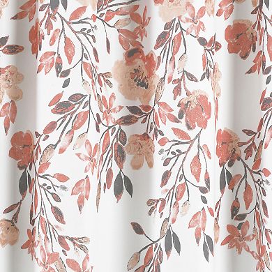 Lush Decor Tanisha Floral Shower Curtain