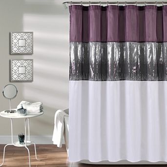 Lush Decor Night Sky Shower Curtain