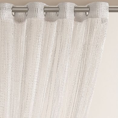 Lush Decor Night Sky 2-pc. String Thread With PEVA Lining Shower Curtain Set