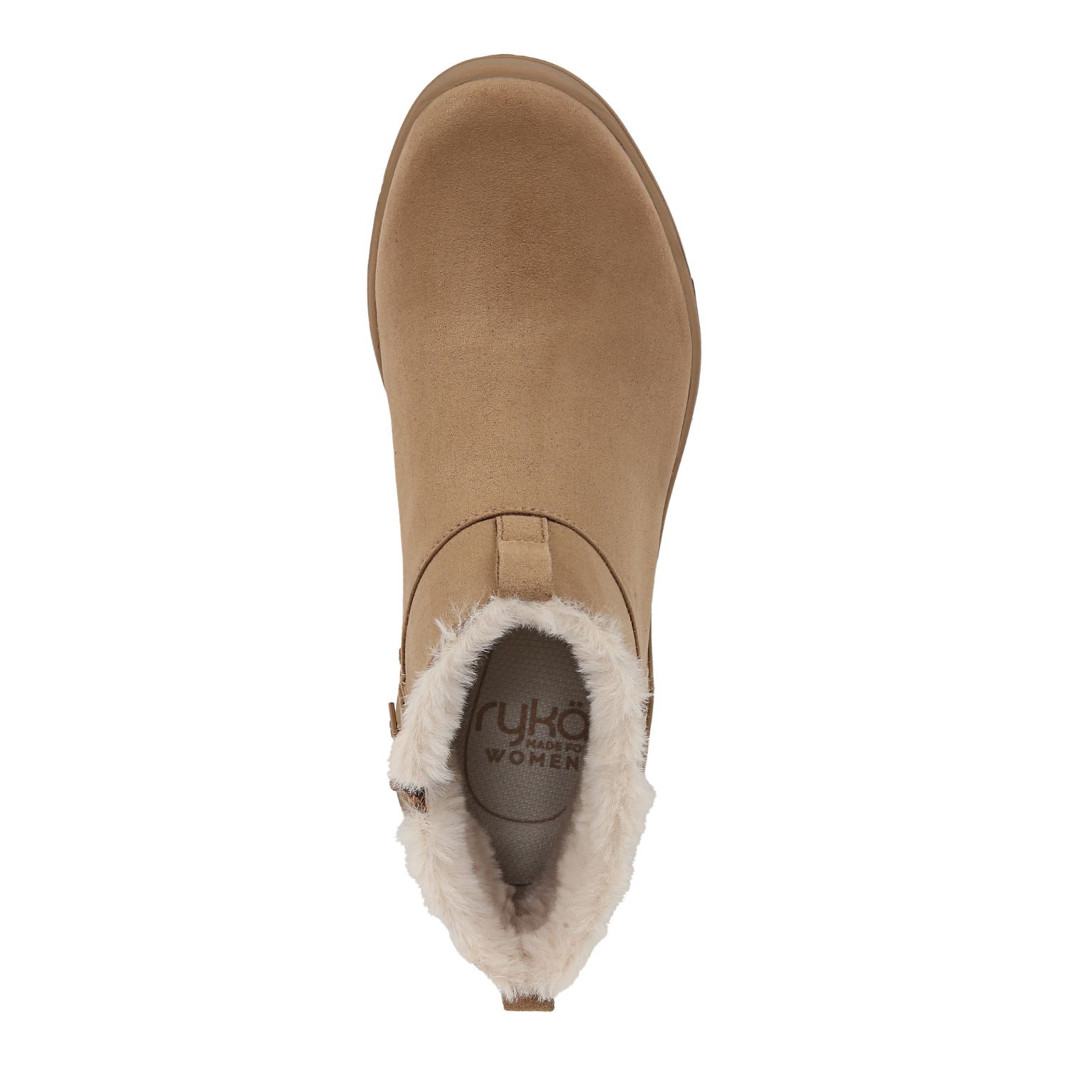 Stivaletti Donna Stile Doposci Caldi in Pelle Grigi - Calzature