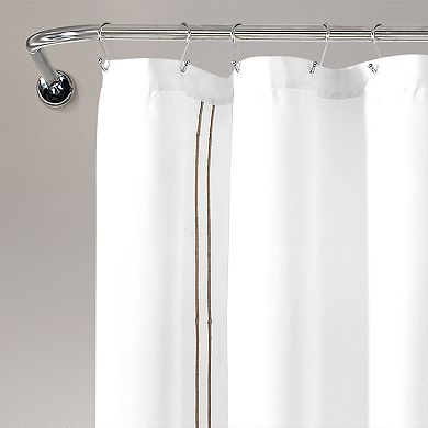 Lush Decor Hotel Collection Shower Curtain
