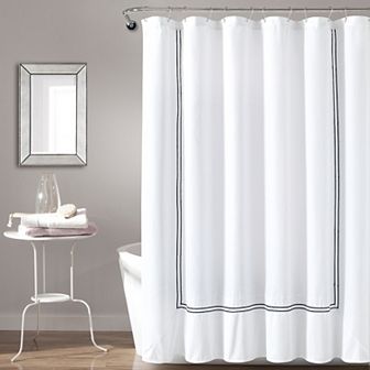 Lush Decor Hotel Collection Shower Curtain