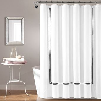 Lush Decor Hotel Collection Shower Curtain