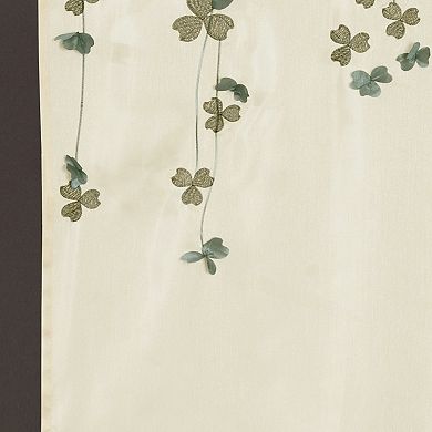 Lush Decor Flower Drops Shower Curtain