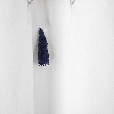 Lush Decor Ava Boho - Tenda da doccia in cotone riciclato
