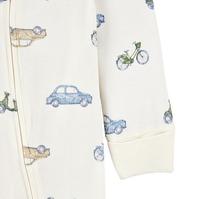 Baby Boy Carter's Car Print Zip-Up PurelySoft Sleep & Play