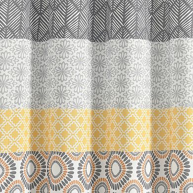 Lush Decor Bohemian Stripe Shower Curtain