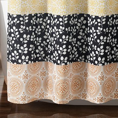Lush Decor Bohemian Stripe Shower Curtain
