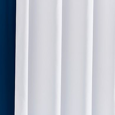 Lush Decor Block Border Shower Curtain