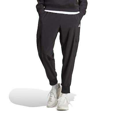 パンツ adidas - Essentials Woven Cargo Pants adidas Essentials Woven Black Cargo Pants | Zumiez