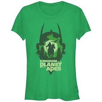 Juniors' Kingdom Of The Planet Of The Apes Rider Fitted Graphic Tee