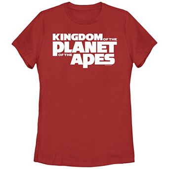 Juniors' Kingdom Of The Planet Of The Apes Graphic Tee