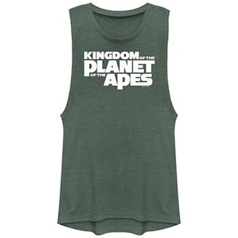 Juniors' Kingdom Of The Planet Of The Apes Graphic Tank Top